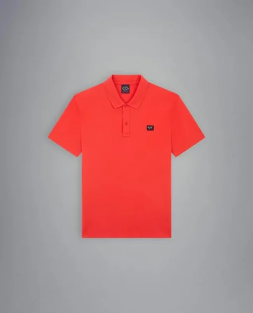 Paul & Shark Polo K/M Rood 23411274