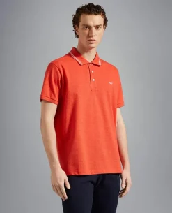Paul & Shark Polo K/M Rood 23411274