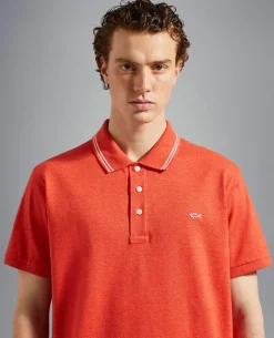 Paul & Shark Polo K/M Rood 23411274