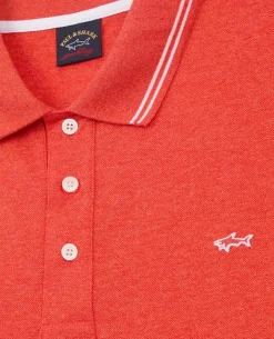 Paul & Shark Polo K/M Rood 23411274