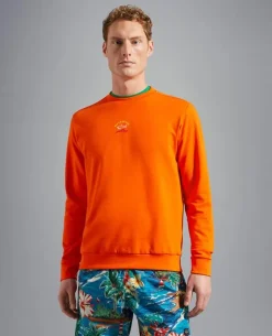 Paul & Shark Sweatshirt Oranje 21411882
