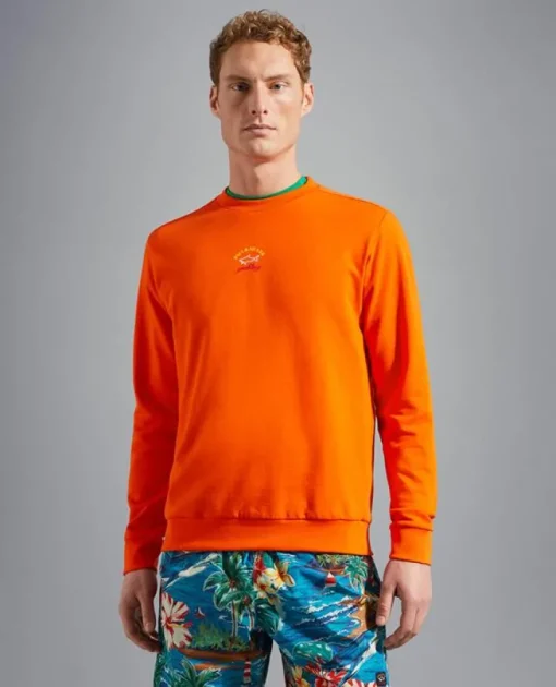 Paul & Shark Sweatshirt Oranje 21411882