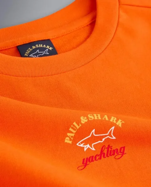 Paul & Shark Sweatshirt Oranje 21411882
