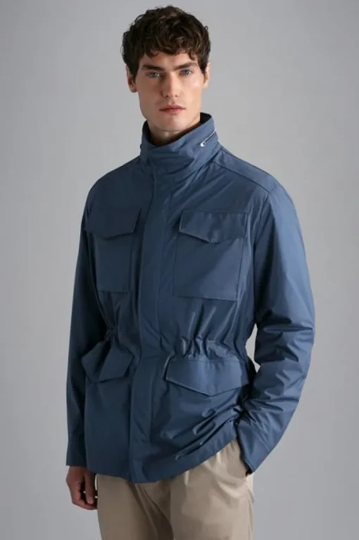 Paul & Shark Typhoon Field Jacket Blauw 24412603
