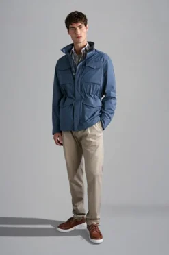 Paul & Shark Typhoon Field Jacket Blauw 24412603