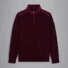 Paul & Shark Zipped Pullover Rood 12311135