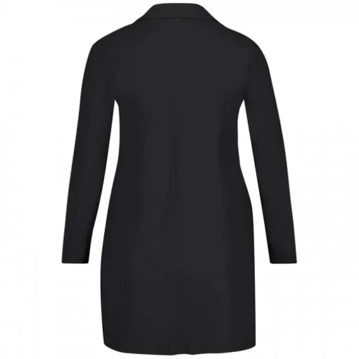 Plus Basics Jacket Long Zwart 10 192 099