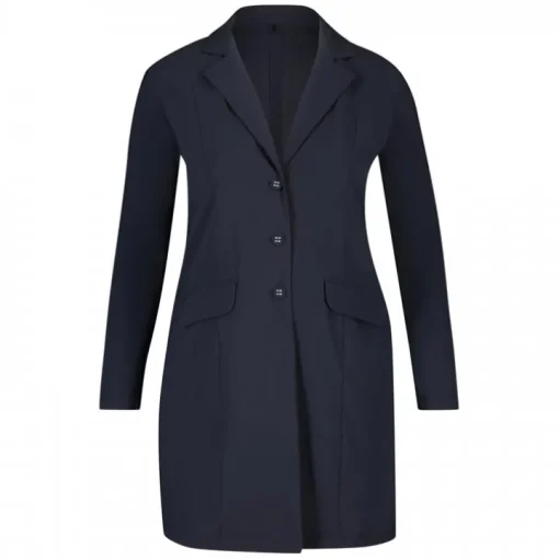Plus Basics Long Jacket Blauw 10 192 099