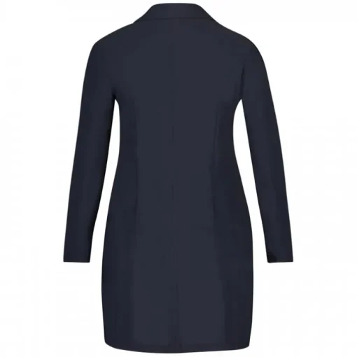 Plus Basics Long Jacket Blauw 10 192 099