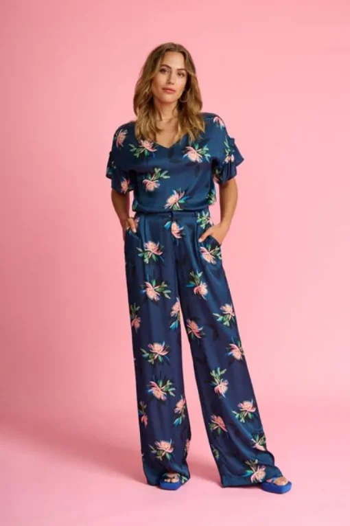 POM Amsterdam Expressive Flower Pantalon