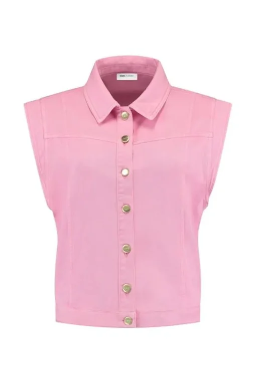 POM Amsterdam Gilet Denim Candy