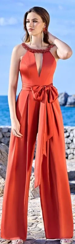 Sonia Pena Jumpsuit Koraal