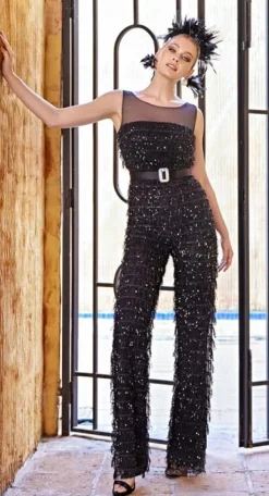 Sonia Pena Jumpsuit Zwart