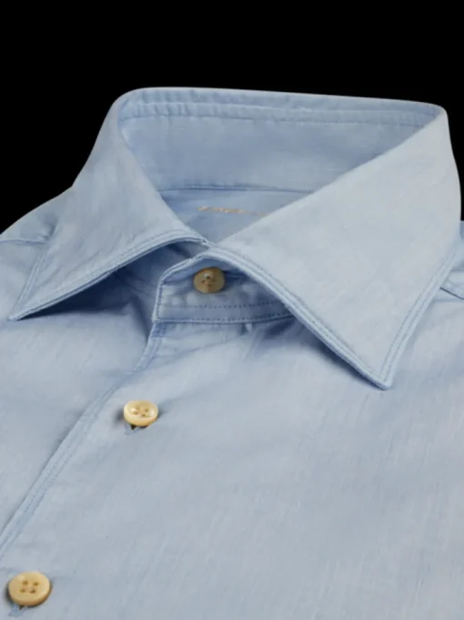 Stenströms Casual Blauw Overhemd 7747218765120