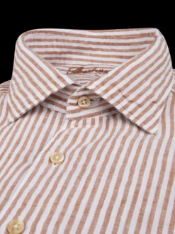Stenströms Linnen Oranje Overhemd 7747218787