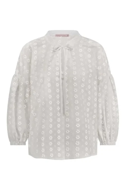 Studio Anneloes Abbie flower embroidery blouse