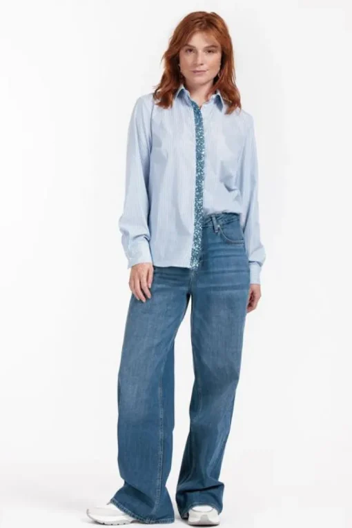 Studio Anneloes Bobby poplin blouse