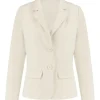 Studio Anneloes Bright bonded blazer