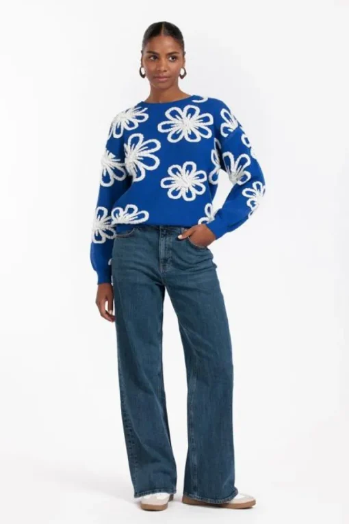 Studio Anneloes Cassidey flower pullover