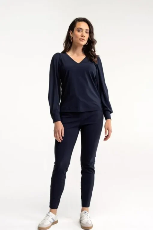 Studio Anneloes Downstairs bonded trousers