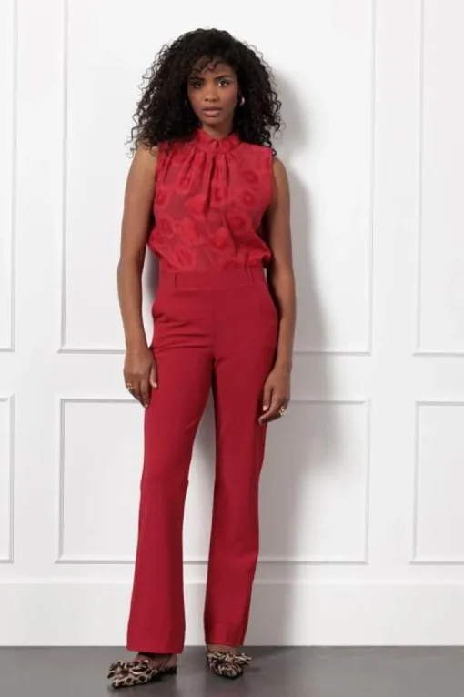 Studio Anneloes Flair honeycomb trousers