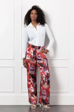 Studio Anneloes Inky flower trousers