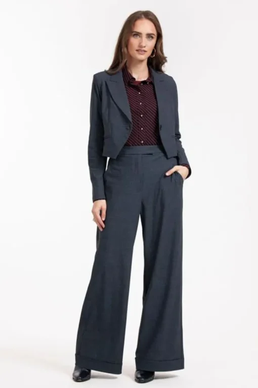 Studio Anneloes Mavy woven look blazer