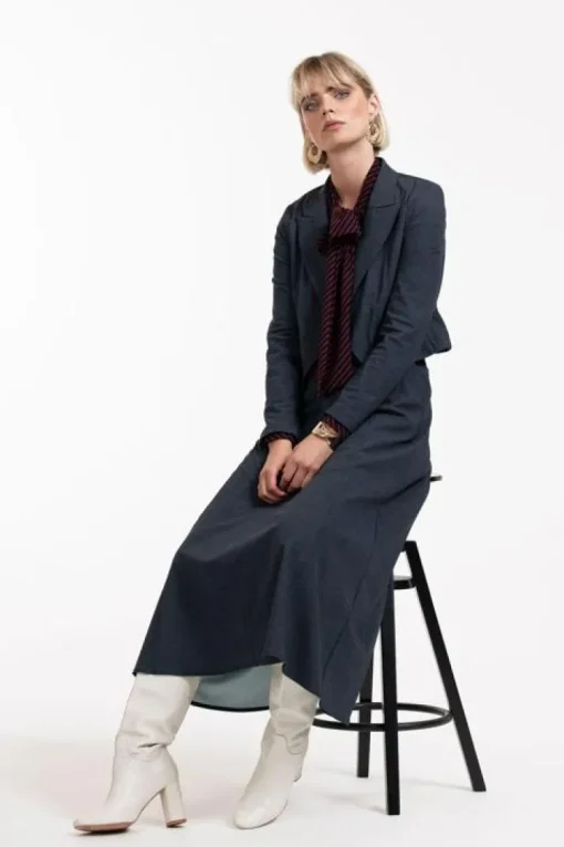 Studio Anneloes Mavy woven look blazer