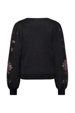 Studio Anneloes Milly flower sequins pullover