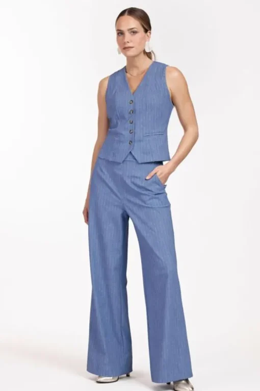Studio Anneloes Nanet pinstripe trousers