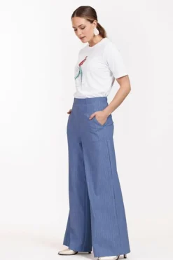 Studio Anneloes Nanet pinstripe trousers
