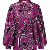 Studio Anneloes Paulette crinkle blouse