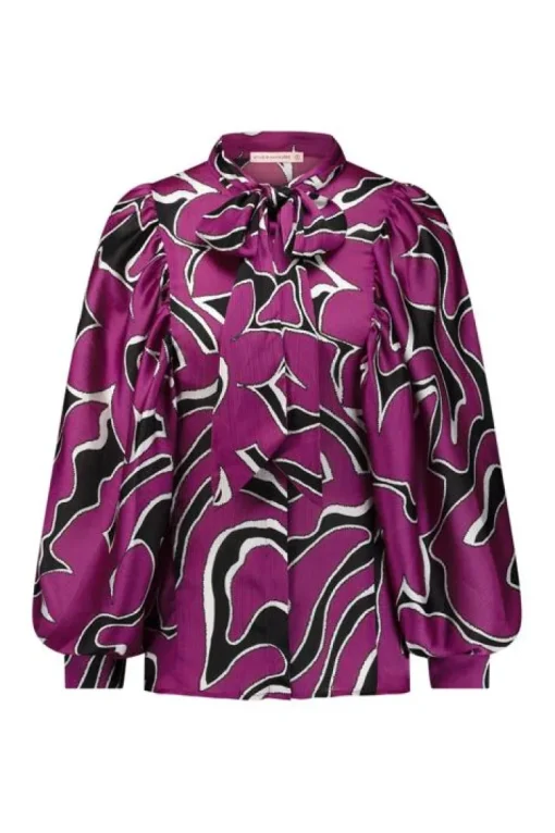 Studio Anneloes Paulette crinkle blouse