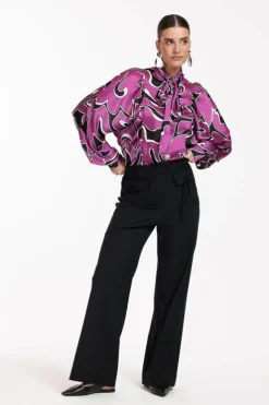 Studio Anneloes Paulette crinkle blouse