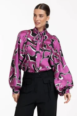 Studio Anneloes Paulette crinkle blouse
