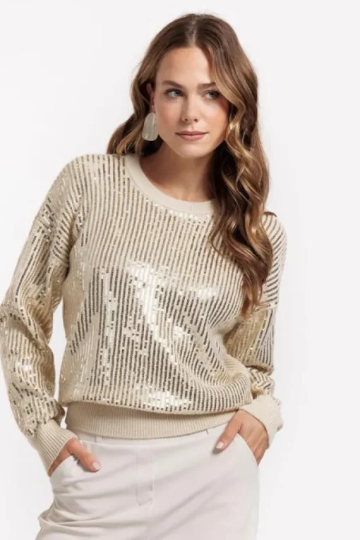 Studio Anneloes Shelby sequins pullover