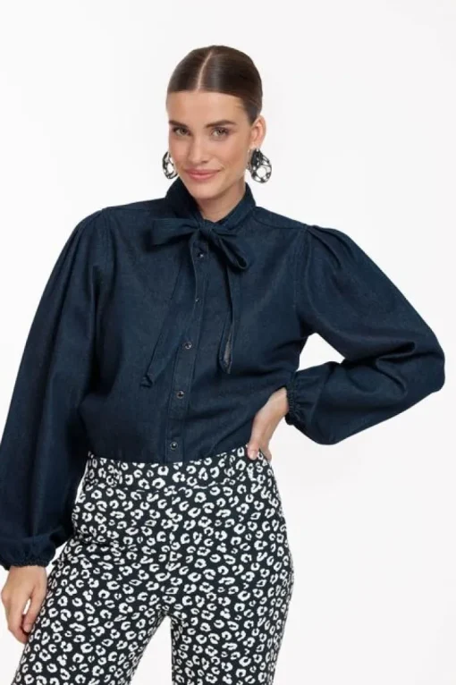 Studio Anneloes Stella denim blouse