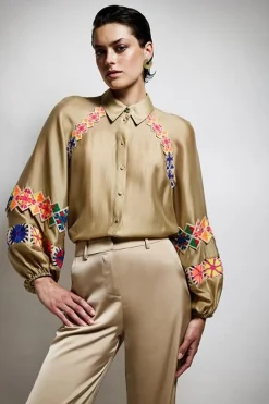 TWINS Blouse Beige T4519T
