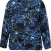 Via Appia Blouse Blauw Dessin 2411907