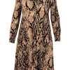 Yoek Jurk Bruin Dessin 2507775